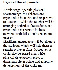 Development Appropriate Practice